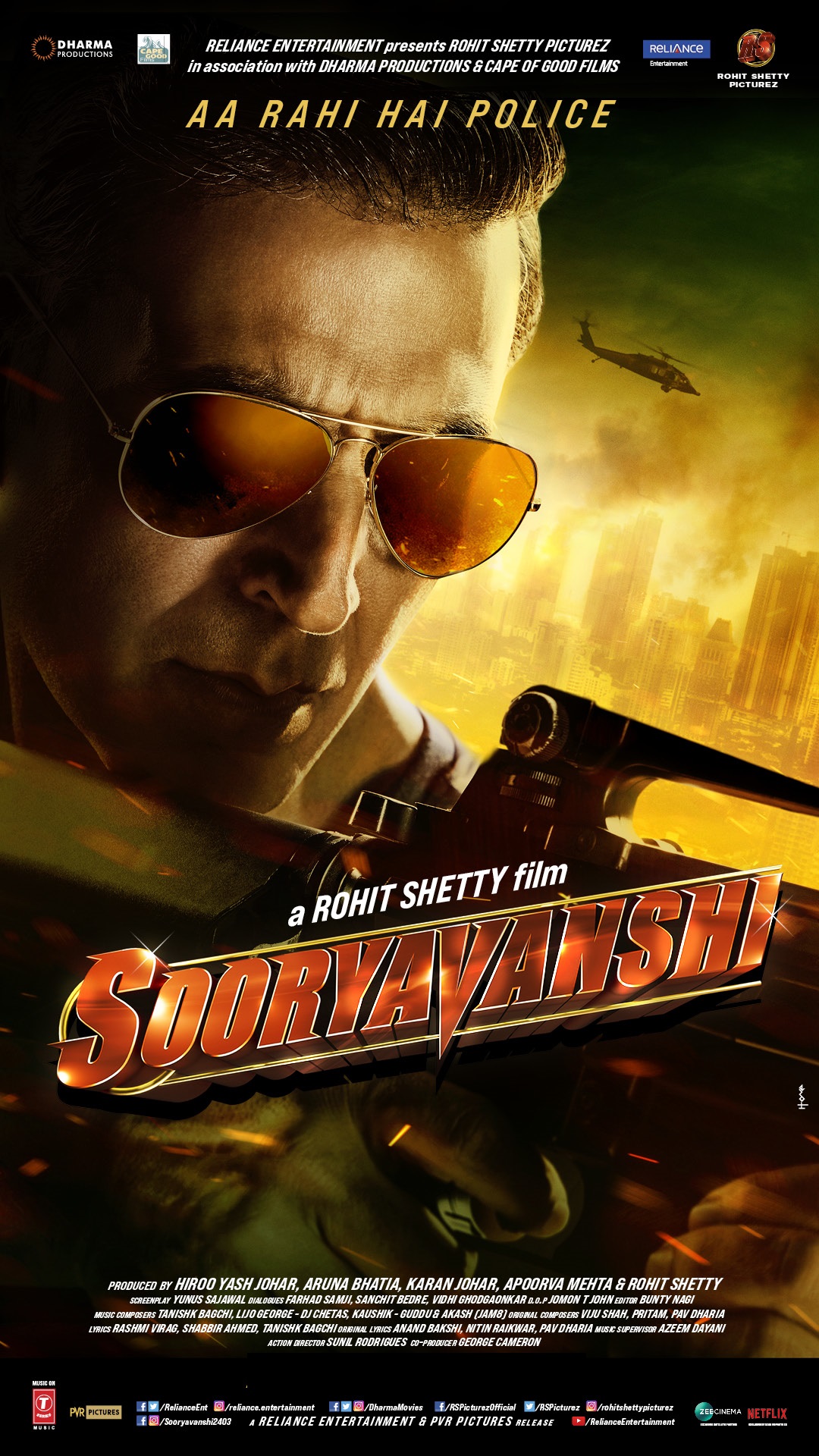Download Bollywood movie Sooryavanshi